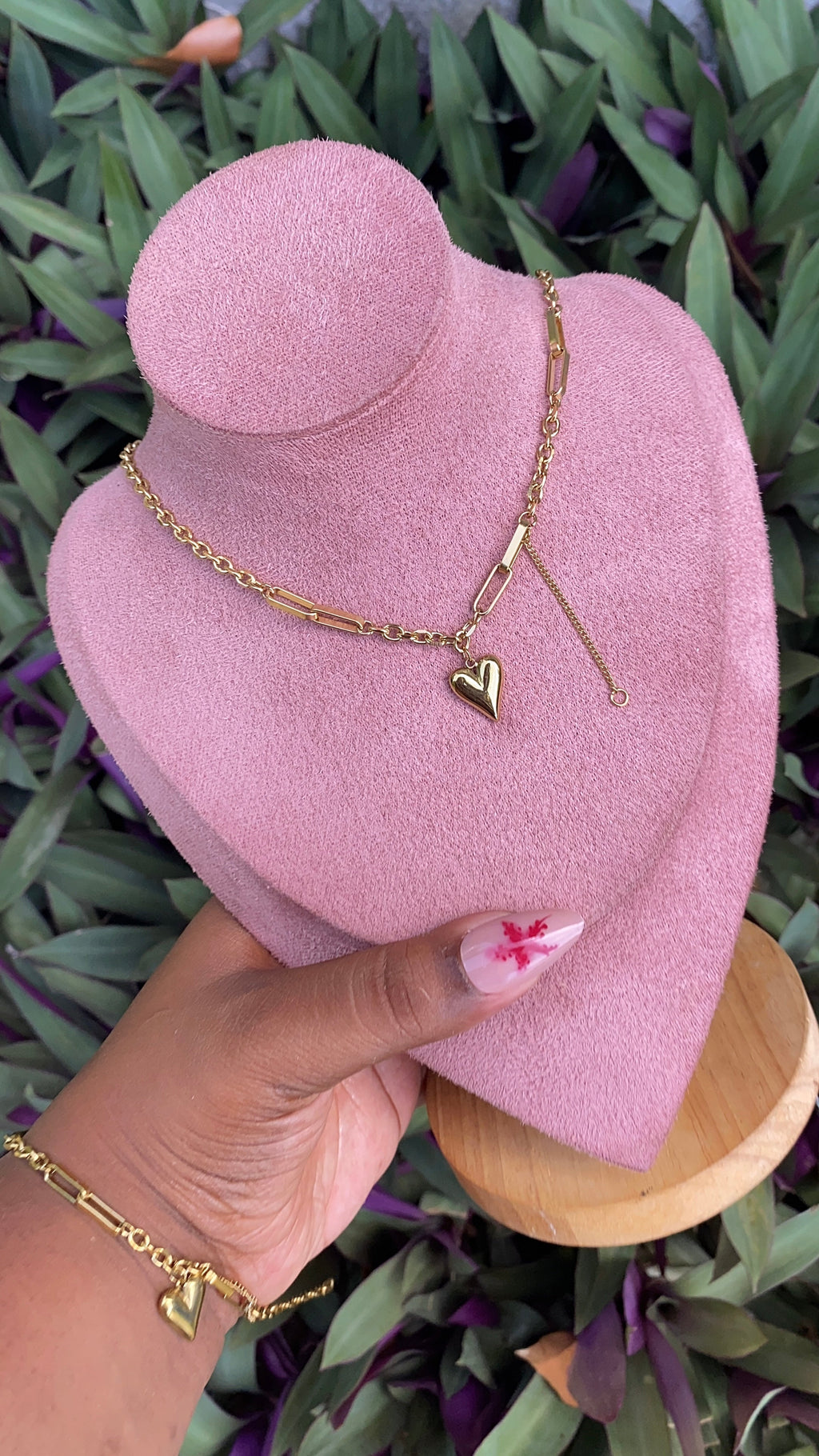 Heart Of Steel Necklace