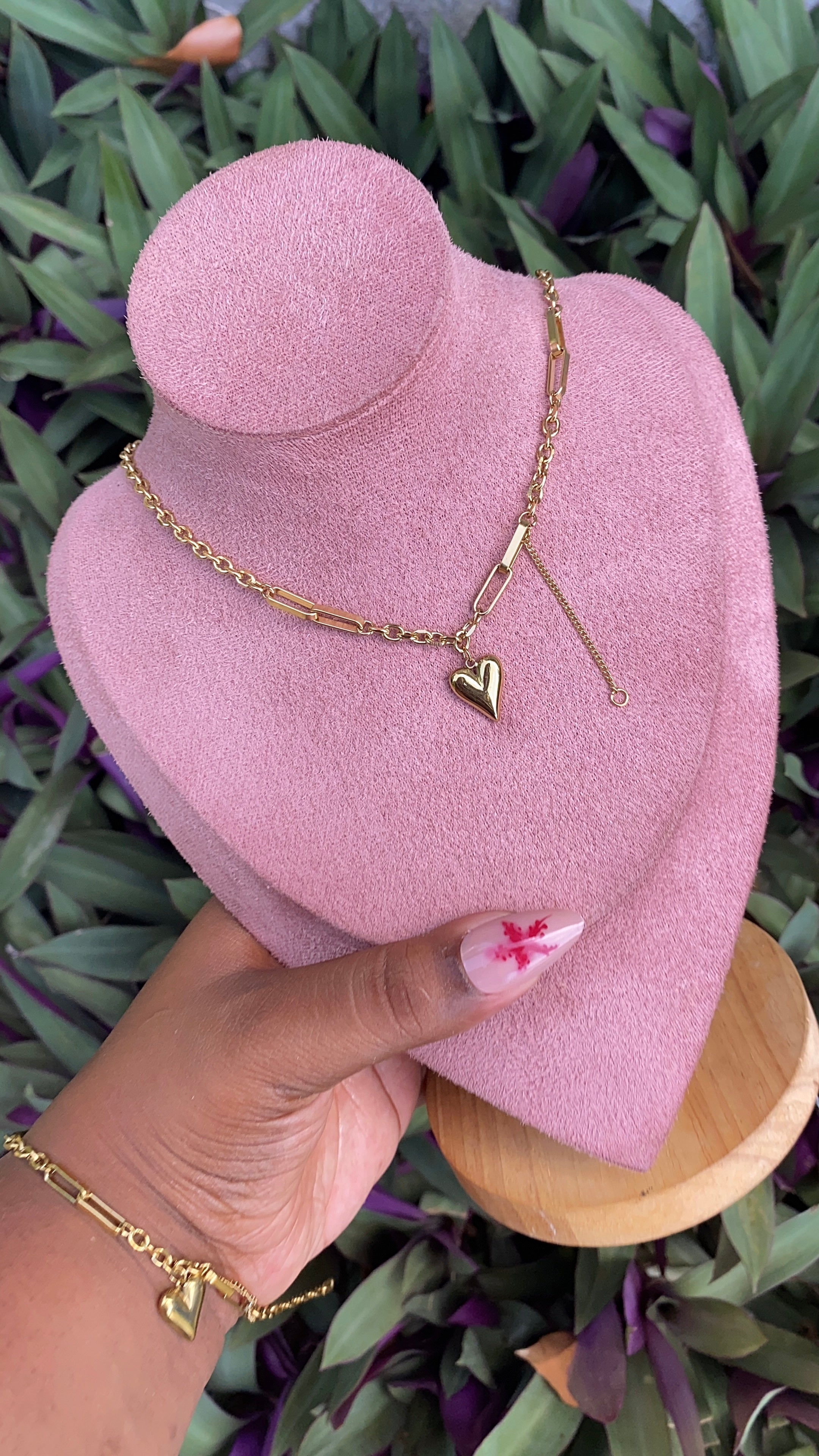 Heart Of Steel Necklace