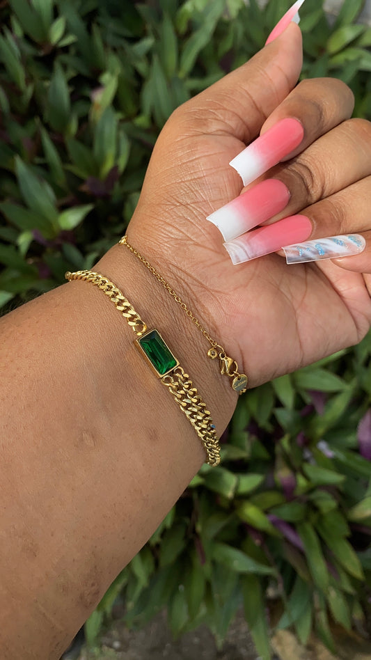 Emerald Bracelet