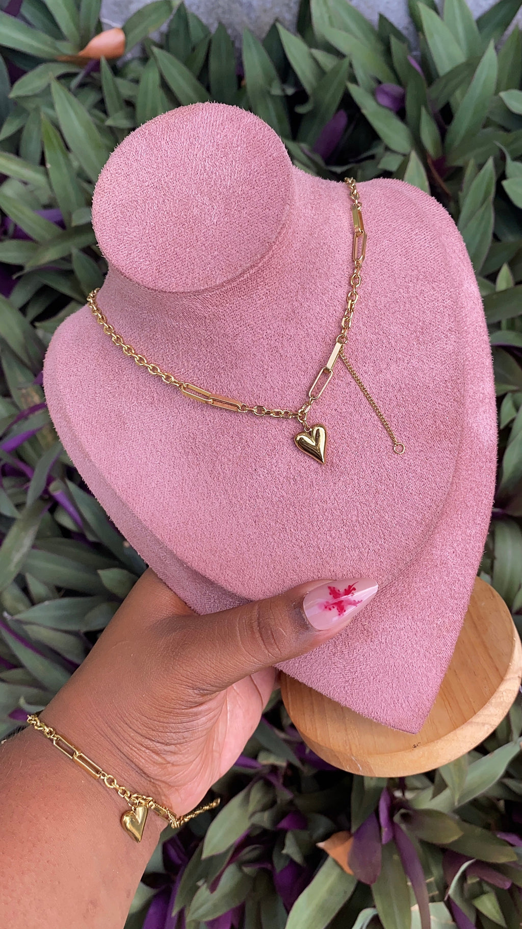 Heart Of Steel Necklace