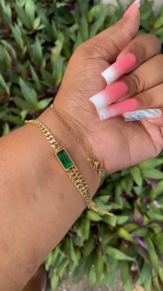 Emerald Bracelet