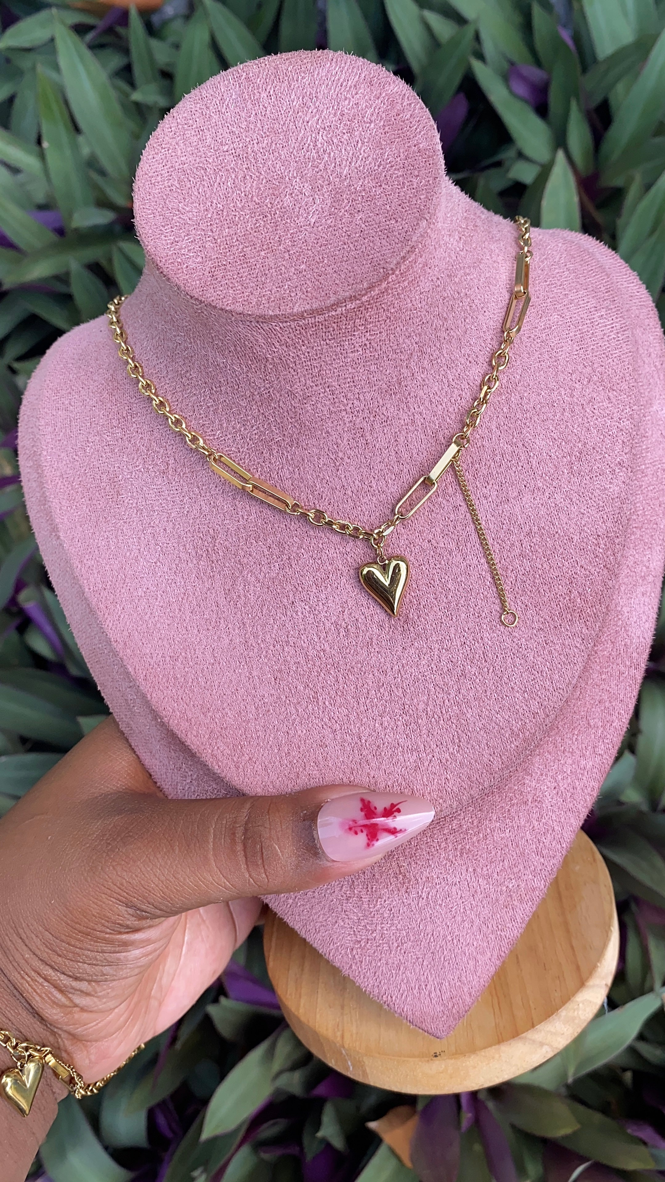 Heart Of Steel Necklace